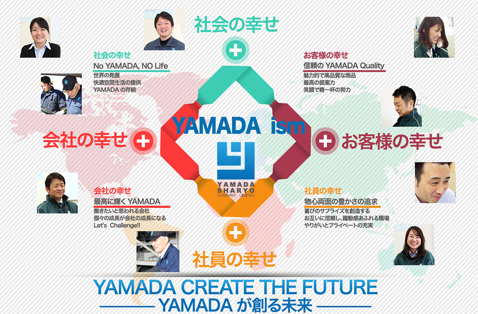 YAMADA CREATE THE FUTURE -YAMADAが創る未来-